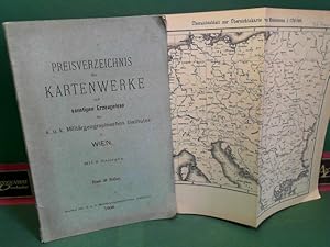 PReiverzeichnis der Kartenwerke und sonstigen Erzeugnisse des k.u.k.militärgeographischen Institu...