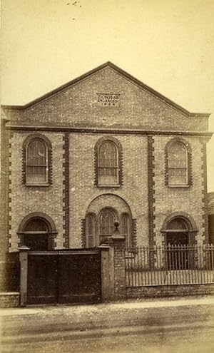 United Kingdom Cambridge Church Old CDV Photo Farren 1865