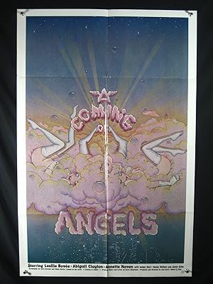 COMING OF ANGELS-1977-POSTER-LESLIE BOVEE-SEXPLOITATION VF
