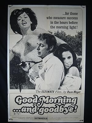 GOOD MORNING & GOODBYE-1967-POSTER-RUSS MEYER FN