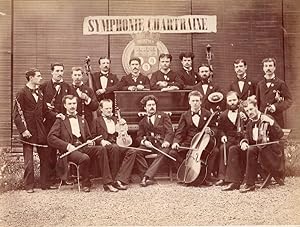 Symphonie Chartraine Orchestra Chartres old Photo 1878