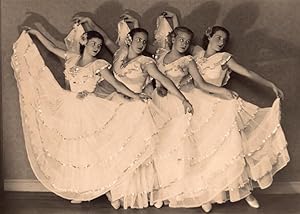 Ballet Dance Women Fashion Arcachon France Photo 1930