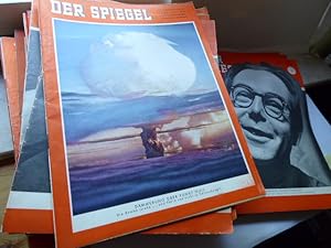 Der Spiegel. Das Deutsche Nachrichten-Mazagzin. Konvolut von 51 Heften aus den Jahrgängen 1951 bi...