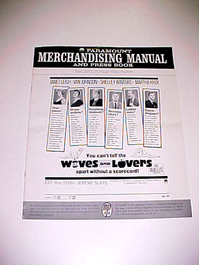 WIVES AND LOVERS-JANET LEIGH-PRESSBOOK-L@@k!! VG