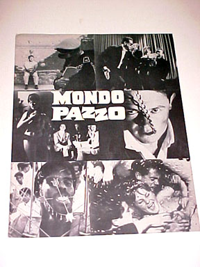 MONDO PAZZO PRESSBOOK-MONDO CANE 2-EXPLOITATION- G