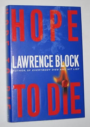 Hope to Die (HANDSIGNED + DATED 1st printing)