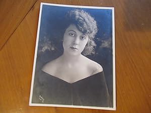 Original Photograph- Woman, Possibly The Film Actress Aleth Dore