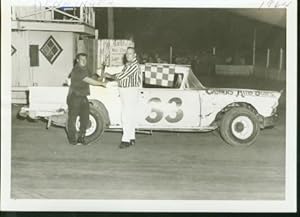 RENNINGER #33-TROPHY WINNER-AUTO RACING-1964 PHOTO