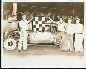 SHAEFFER #57 MODIFIED WINNER RACE CAR-1962 PHOTO