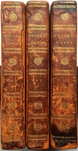The Works of That Learned and Judicious Divine Mr Richard Hooker, 3 Vols. Full Leather