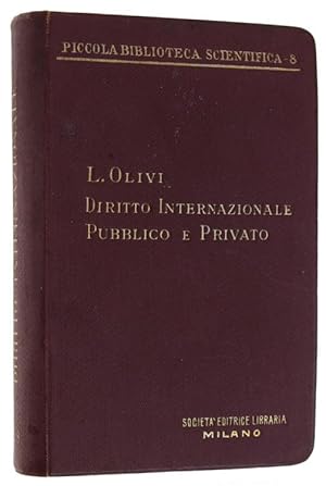 MANUALE DI DIRITTO INTERNAZIONALE PUBBLICO E PRIVATO.: