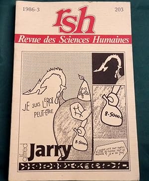 Revue des Sciences Humaines. (Alfred Jarry).