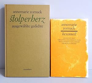Hexennest - Eremiten-Presse - Gedichte mit Original-Graphiken von Malgorzata M. M. Buras - mit ei...