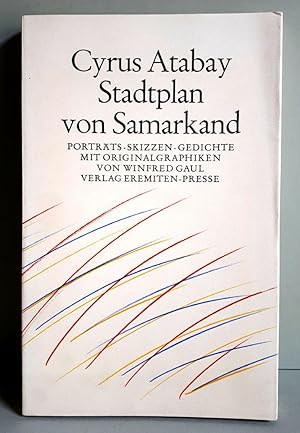 Stadtplan von Samarkand - Porträts, Skizzen, Gedichte mit Originalgraphiken von Winfred Gaul - Er...