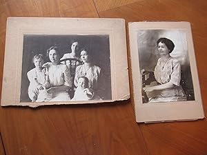 Original Photographs- Family Of Mamie Jones England (Born 1880) And Her Family, 1911