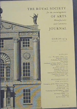 The Royal Society for the encouragement of Arts, Manufactures and Commerce Journal - March 1974