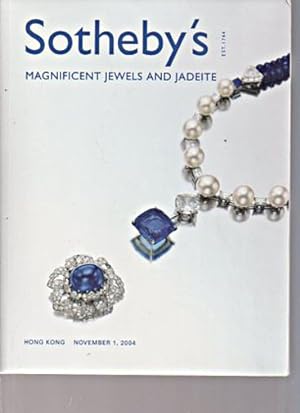 Sothebys 2004 Magnificent Jewels and Jadeite