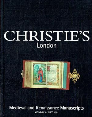 Christies July 2001 Medieval & Renaissance Manuscripts