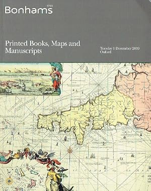 Bonhams December 2009 Printed Books, Maps & Manuscripts