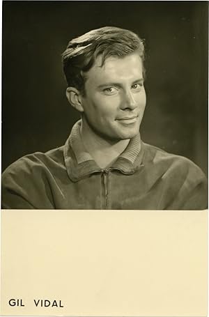 Gil Vidal (Two original promotional portrait photographs, circa 1957)