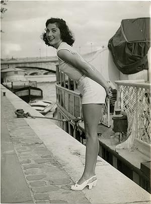Marie-Francoise Verneuil (Original photograph, circa 1957)