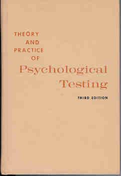 Theory and Practice of Psychological Testing (Third Edition)