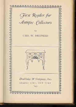 First Reader for Antique Collectors
