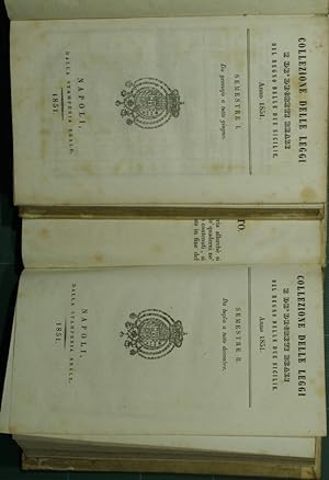 Collezione delle leggi e de' decreti reali del Regno delle Due Sicilie. Anno 1851