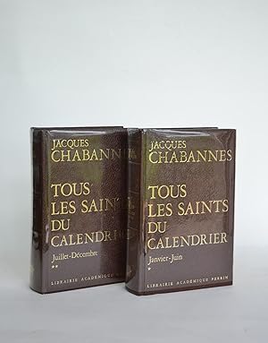 Tous Les Saints Du Calendrier, 2000 Ans D'histoire. 2 vol. complet : Tome 1 : Janvier -Juin . Tom...
