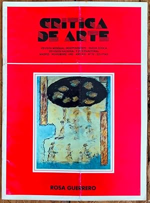 Crítica de arte. Revista mensual independiente. Año XIII, nº78, noviembre 1992