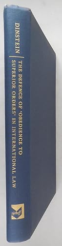 The Defence of Obedience to Superior Orders in International Law