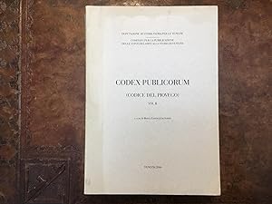 Codex Publicorum (Codice del Piovego). Vol. II