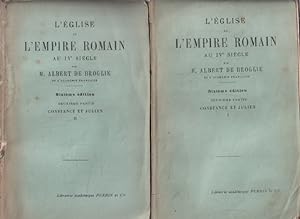 L'eglise et l'empire romain au IV° siecle / deuxieme partie : constance et julien /2 tomes1