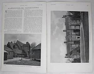 Original Issue of Country Life Magazine Dated August 25th 1906, with a Main Feature on Mapledurha...