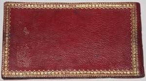Full Morocco Late 18th Century Daily Notebook and Slipcase