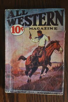 ALL WESTERN MAGAZINE (Pulp Magazine). August 1934; -- Volume 10 #28 Buscadero Law by William E. B...