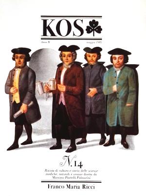 KOS - N. 14 - Rivista di cultura e storia delle scienze mediche, naturali e umane