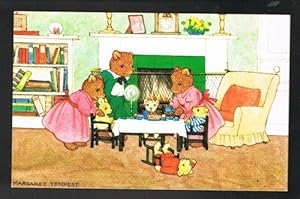 The Teddy Bears' Tea-Party Postcard