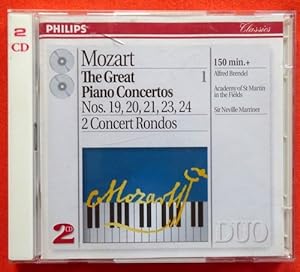 2 CD - The Great Piano Concertos Nos. 19, 20, 21, 23, 24. 2 Concert Rondos (Alfred Brendel, Acade...