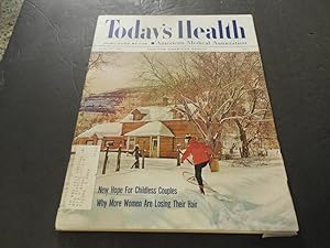 Today's Health Jan 1962 New Hope for Childless Couples,Why Woman Lose Hair