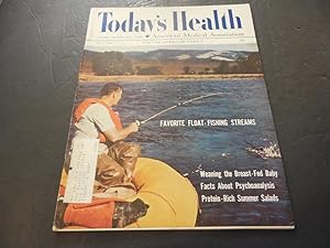 Today's Health July 1962 Favorite Float- Fishing Streams