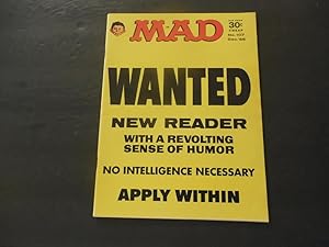MAD #107 Dec 1966 Wanted: New Readers Silver Age Silliness EC Comics