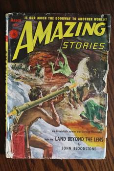 AMAZING STORIES (Pulp Magazine). March 1952; -- Volume 26 #3 Land Beyond the Lens by John Bloodst...