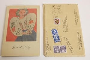 Matisse [In Envelope from Matisse]