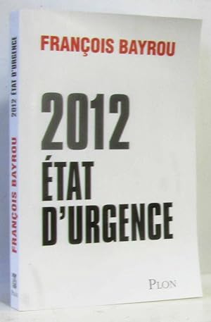 2012 État d'urgence