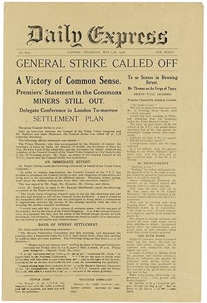 Archive of 15 pieces of printed ephemera relating to the 1926 General Strike in Great Britain, in...