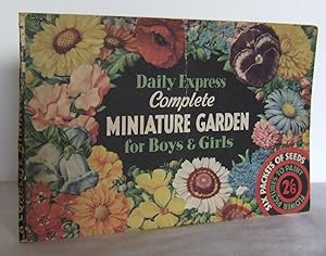 Daily Express Complete Miniature Garden for Boys & Girls