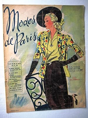 Modes de Paris N° 30 du 25 Avril 1947