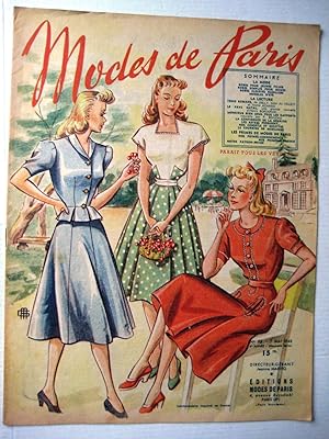 Modes de Paris N° 75 du 7 Mai 1948