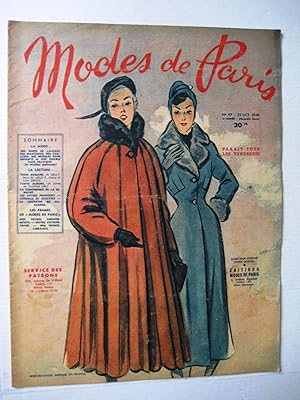 Modes de Paris N° 97 du 22 Octobre 1948